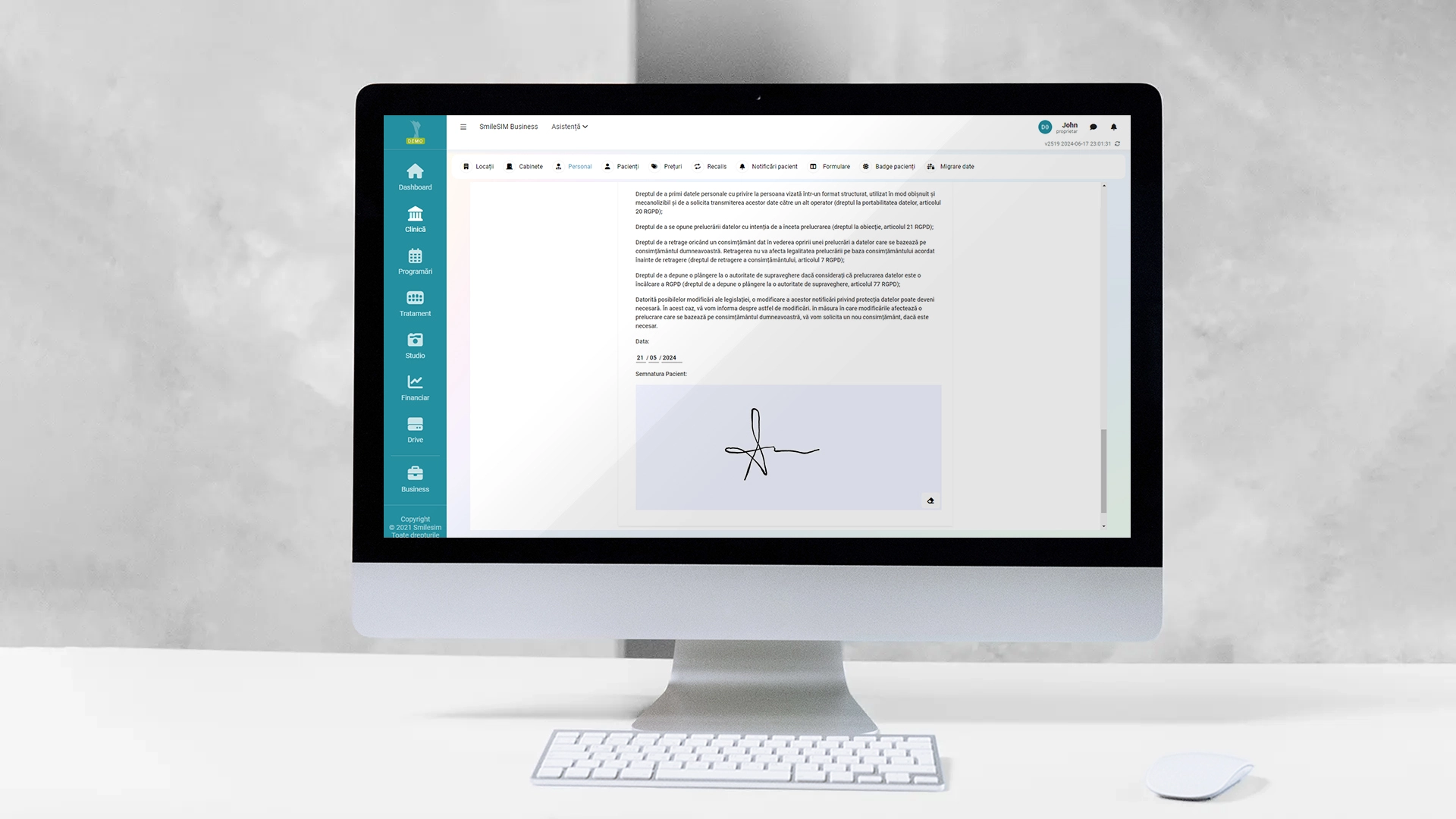 Formulaires Électroniques fonction d'application logicielle