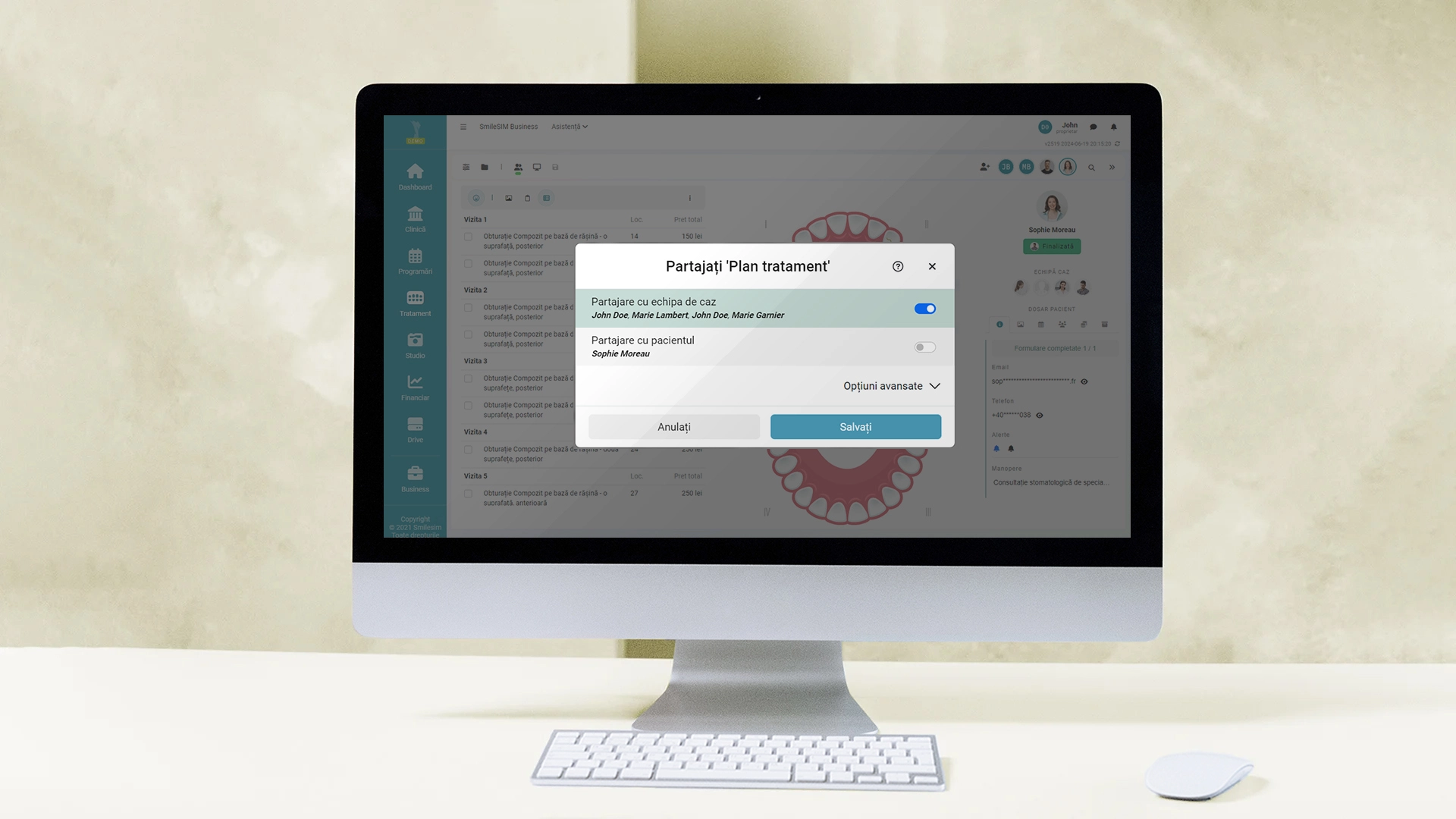 Collaboration avec l'Équipe fonction d'application logicielle