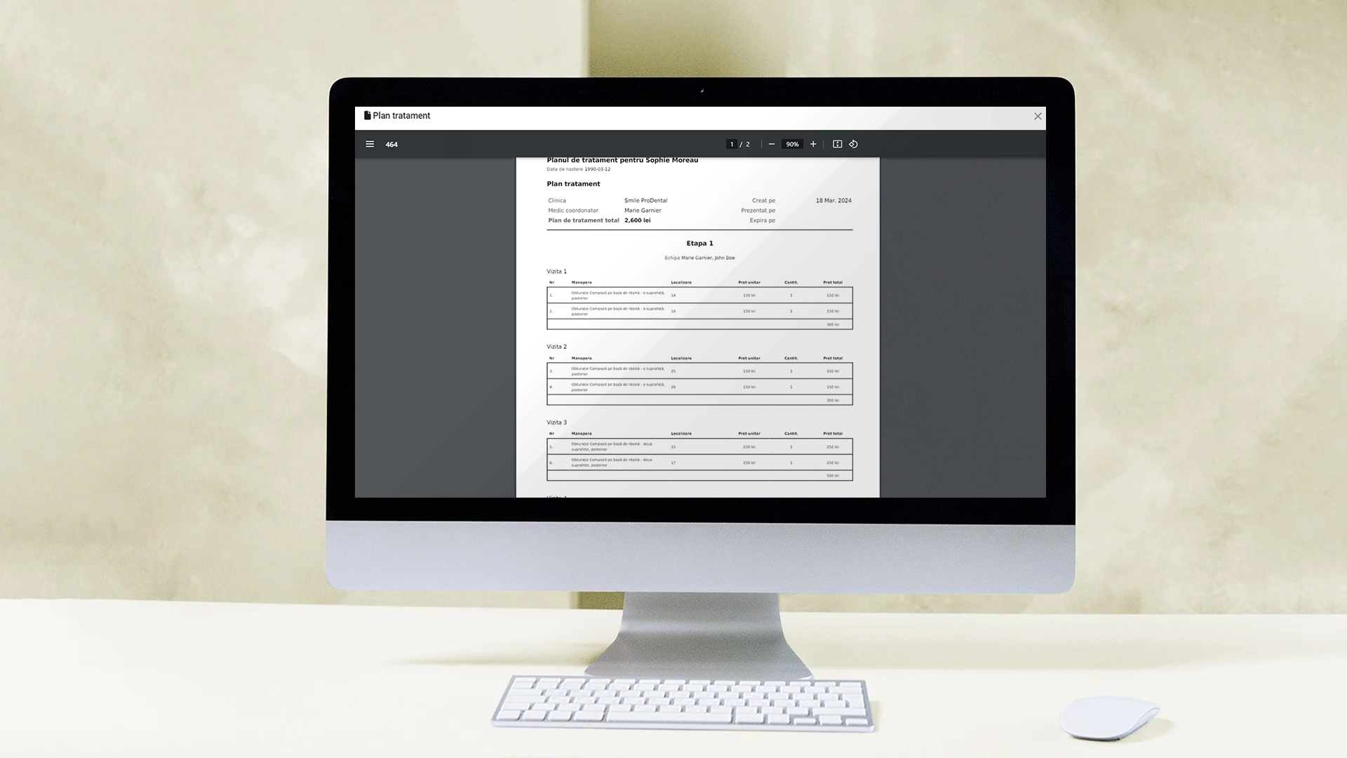 Impression et Partage du Plan fonction d'application logicielle