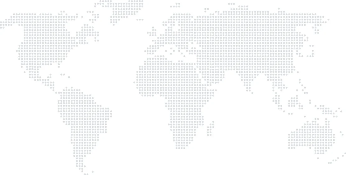 Mapamundi con dominios locales de SmileSIM para cada país